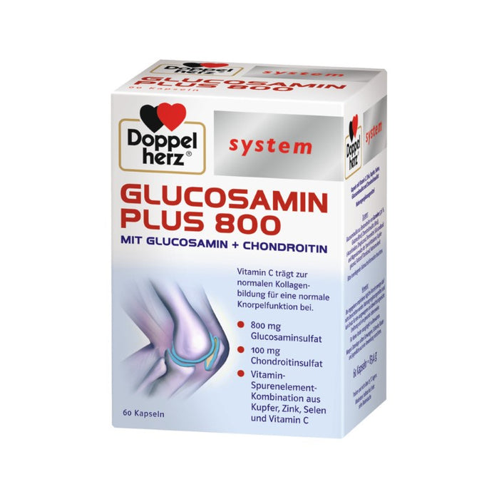 Doppelherz system GLUCOSAMIN 800 PLUS, 60 pcs. Capsules