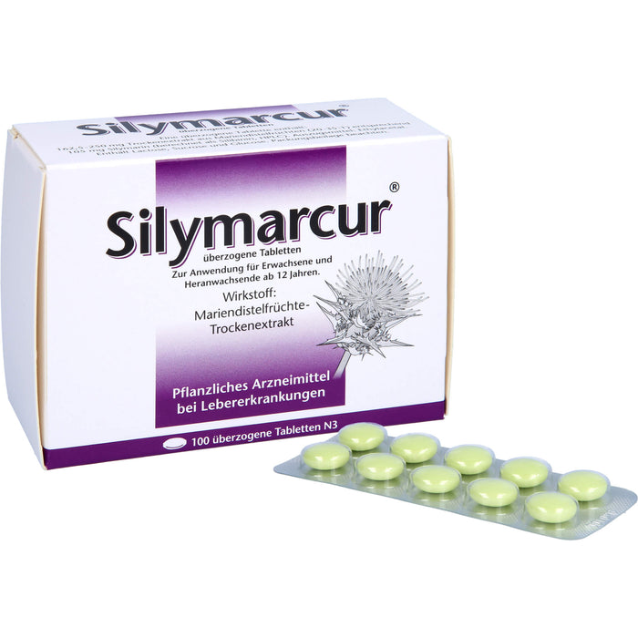 Silymarcur Tabletten bei Lebererkrankungen, 100 pcs. Tablets