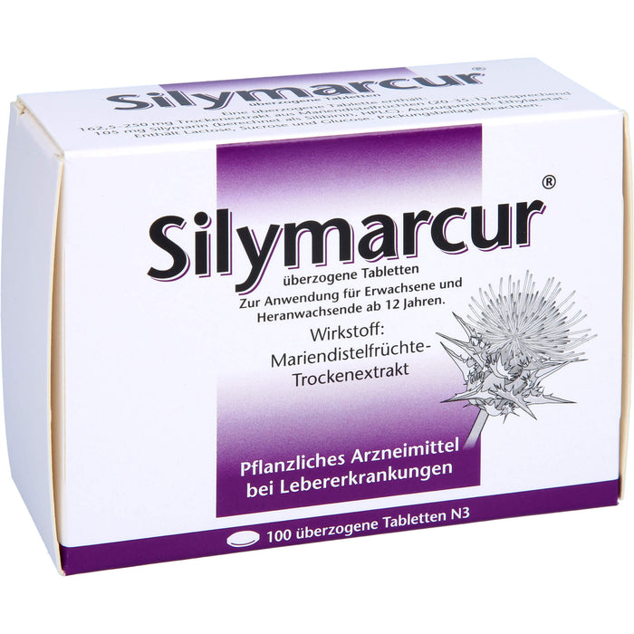 Silymarcur Tabletten bei Lebererkrankungen, 100 pcs. Tablets