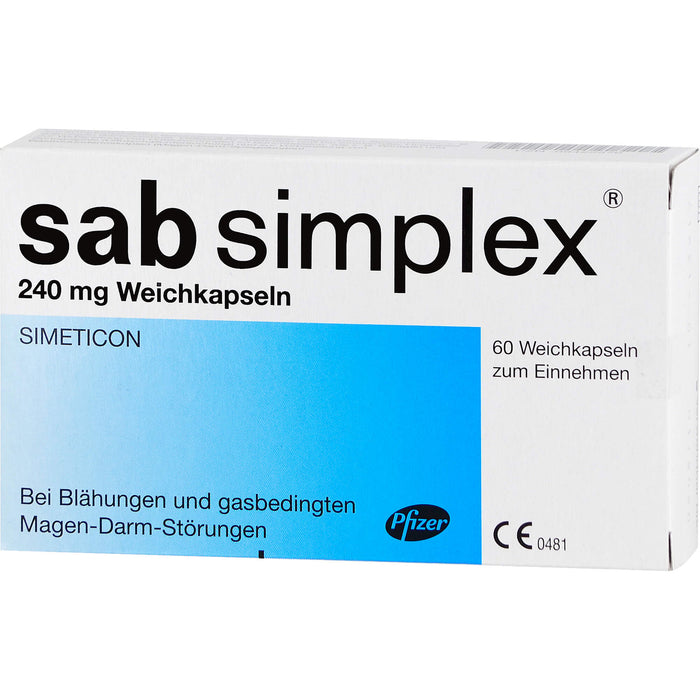 sab simplex 240 mg Weichkapseln, 60 pcs. Capsules