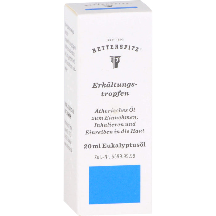 Retterspitz Erkältungstropfen, 20 ml ätherisches Öl