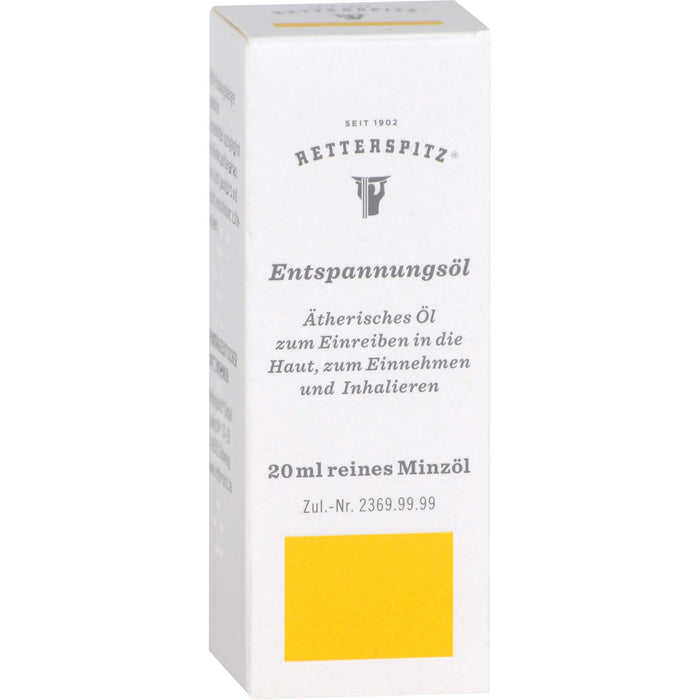 Retterspitz Entspannungsöl, 20 ml ätherisches Öl