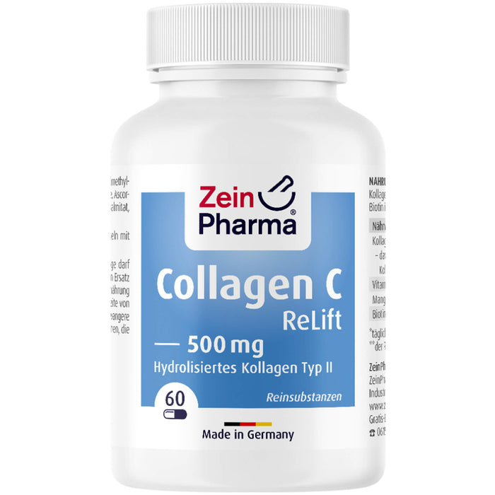 ZeinPharma Collagen C ReLift 500 mg Kapseln, 60 pcs. Capsules