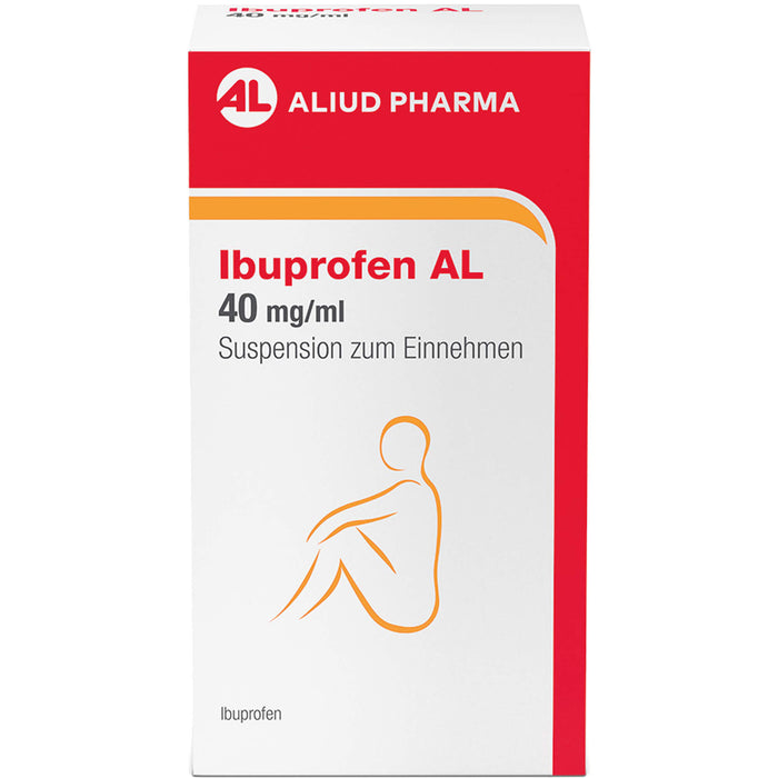 Ibuprofen AL 40 mg/ml Suspension zum Einnehmen, 100 ml Solution