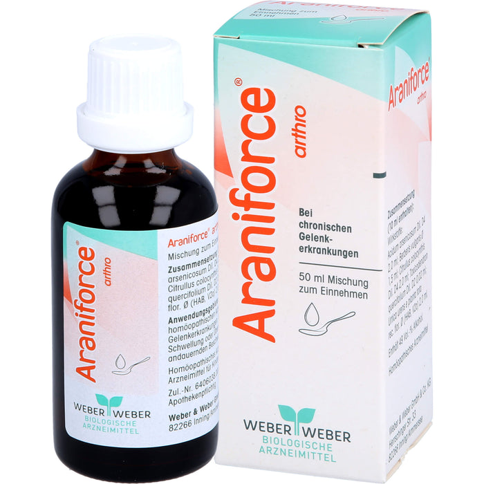 Araniforce arthro Mischung bei chronischen Gelenkerkrankungen, 50 ml Lösung