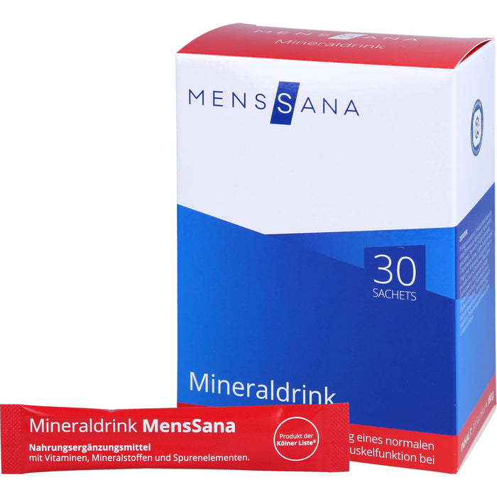 MensSana Mineraldrink, 30 pcs. Sachets