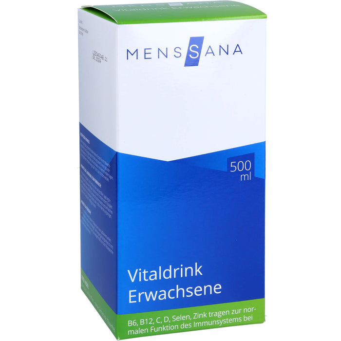 MensSana Vitaldrink Erwachsene, 500 ml Solution