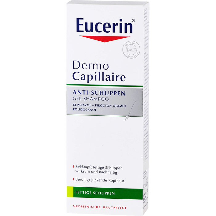 Eucerin Dermo Capillaire Anti-Schuppen Gel Shampoo, 250 ml Shampoing