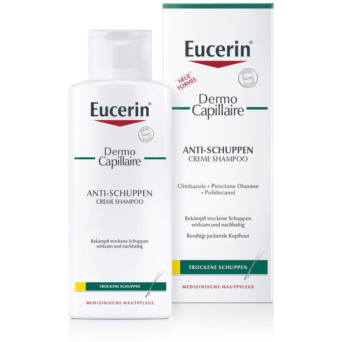 Eucerin DermoCapillaire Anti-Schuppen Creme Shamp., 250 ml Shampoing