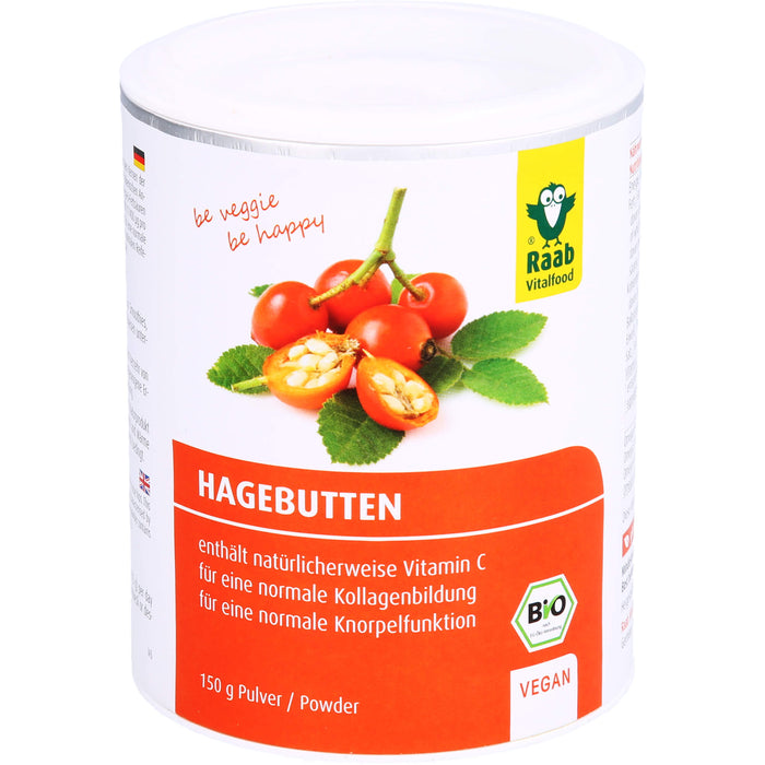 Raab Vitalfood Hagebuttenpulver Bio, 150 g Poudre