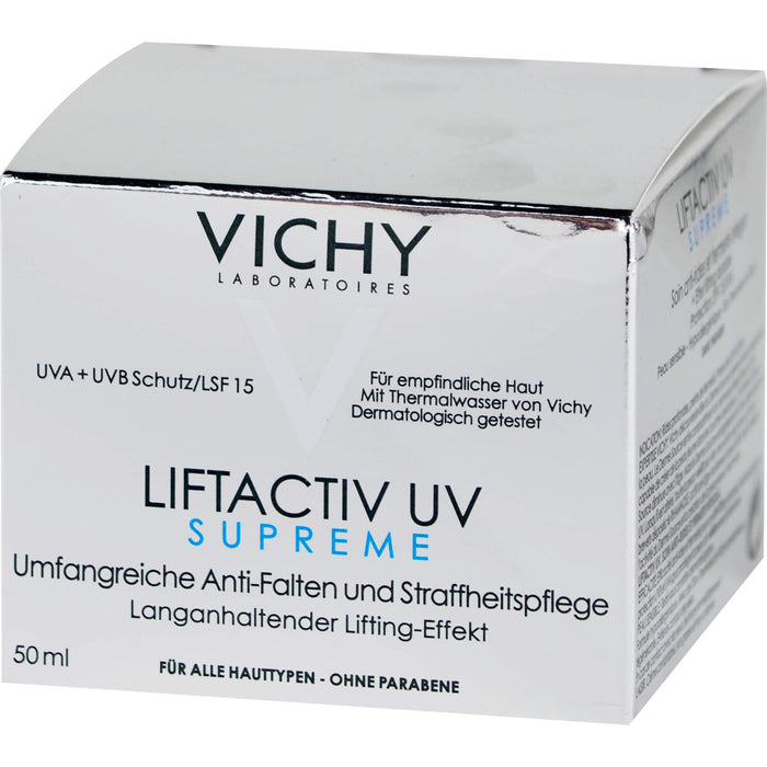 VICHY Liftactiv Supreme UV Anti-Falten und Straffheitspflege, 50 ml Cream