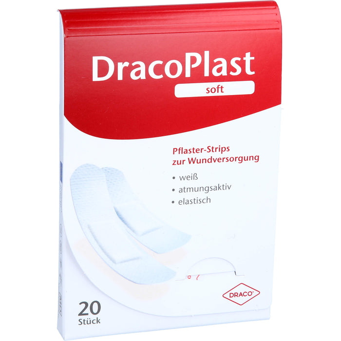 DracoPlast Soft Pflasterstrips sortiert, 20 St. Pflaster