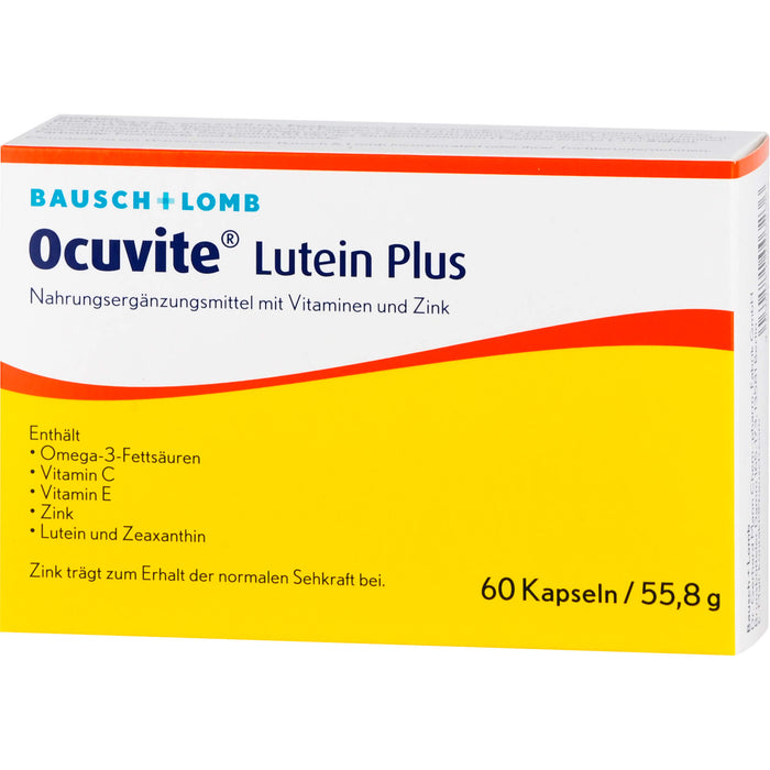 Ocuvite Lutein plus Kapseln, 60 St. Kapseln