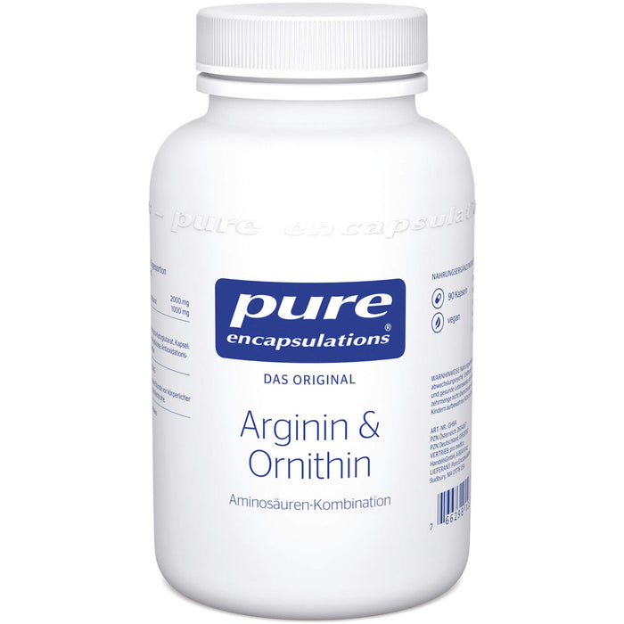 pure encapsulations Arginin & Ornithin Kapseln, 90 pcs. Capsules