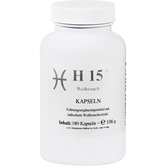 GALL PHARMA H15 Weihrauch 350 mg GPH Kapseln, 180 pcs. Capsules