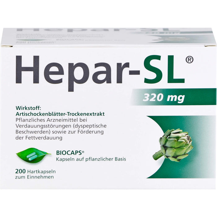 Hepar-SL 320 mg Kapseln, 200 St. Kapseln