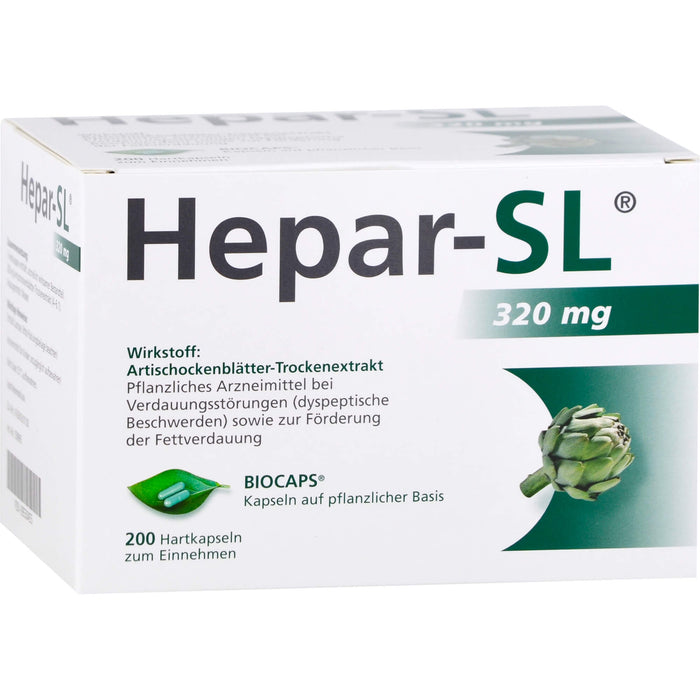 Hepar-SL 320 mg Kapseln, 200 pc Capsules