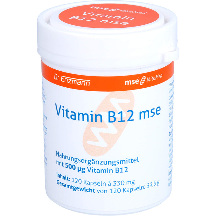 Dr. Enzmann Vitamin B12 mse Kapseln, 120 pcs. Capsules