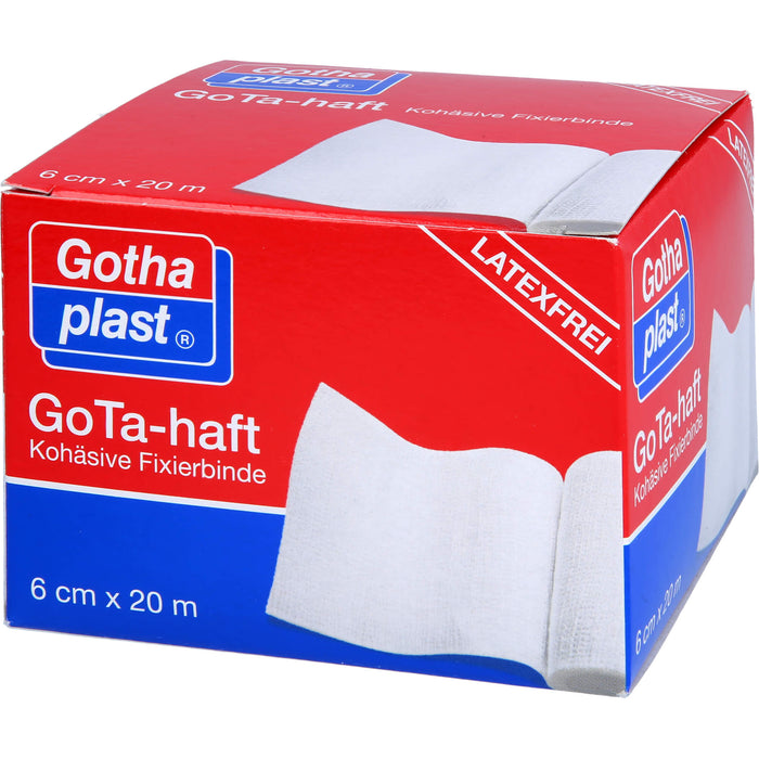 GoTa-haft Kohäsive Fixierbinde 6cmx20m Latexfrei, 1 St BIN