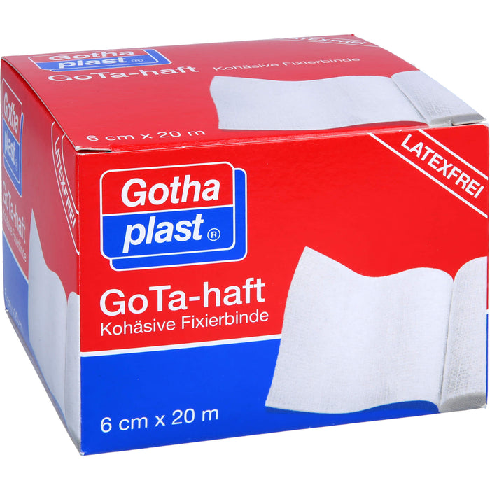 GoTa-haft Kohäsive Fixierbinde 6cmx20m Latexfrei, 1 St BIN