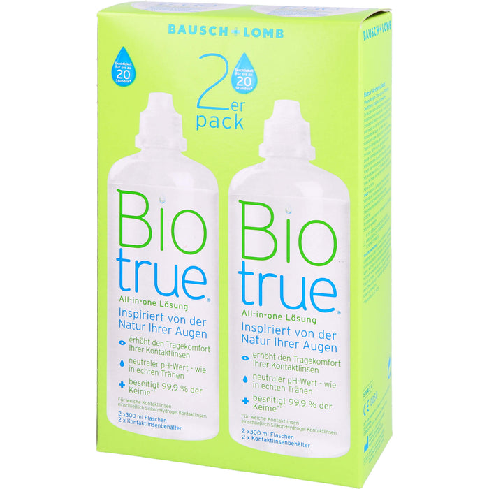 Biotrue, 2X300 ml