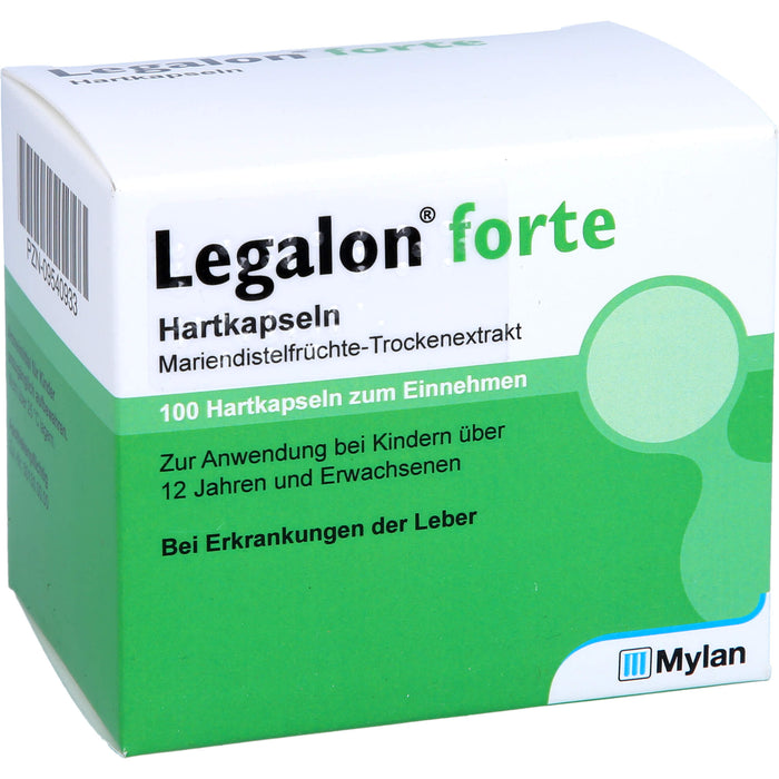 Legalon forte ACA Hartkapseln, 100 pcs. Capsules