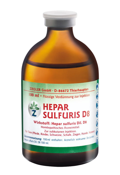 ZIEGLER Hepar sulfuris D 8 Dilution, 100 ml Solution