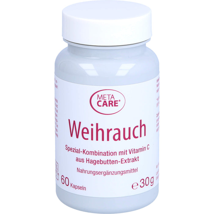 Meta Care Weihrauch Kapseln, 60 pcs. Capsules