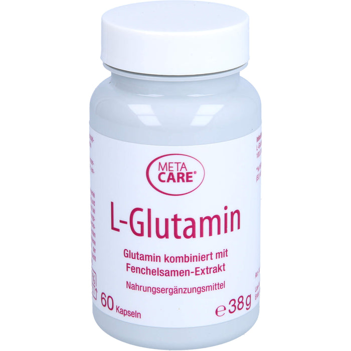 metacare L-Glutamin Kapseln, 60 pc Capsules