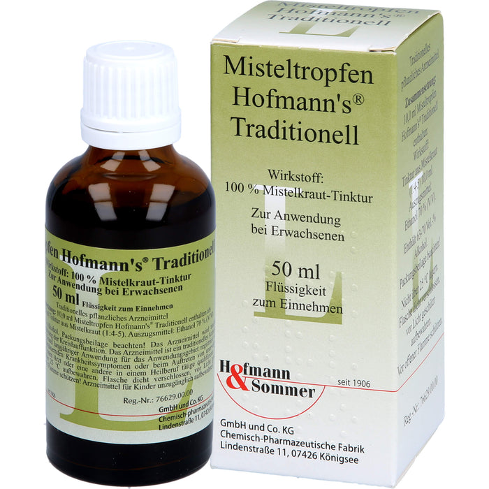 Misteltropfen Hofmann's Traditionell Lösung, 50 ml Lösung