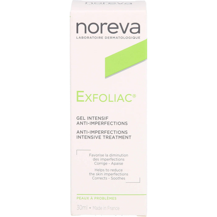 noreva EXFOLIAC Gel Intensif Anti-Imperfections, 30 ml Gel