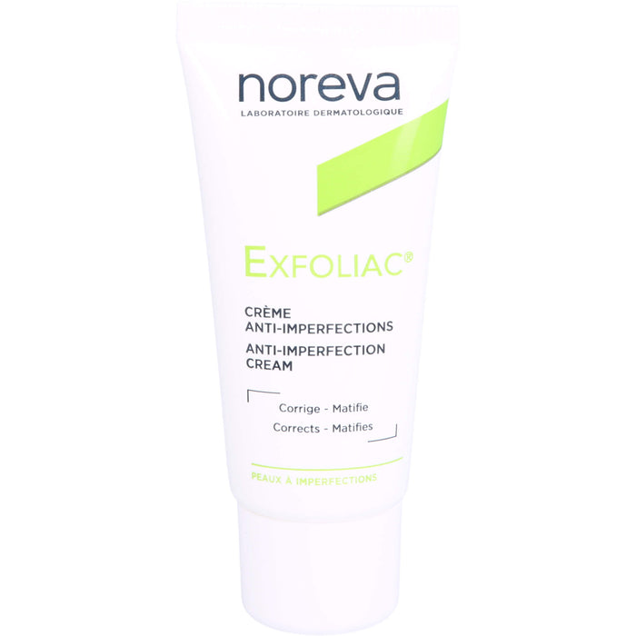 noreva Exfoliac Creme gegen unreine Haut, 30 ml Cream