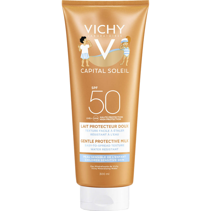 VICHY Idéal Soleil Schonende Sonnen-Milch für Kinder SPF 50 , 300 ml Creme