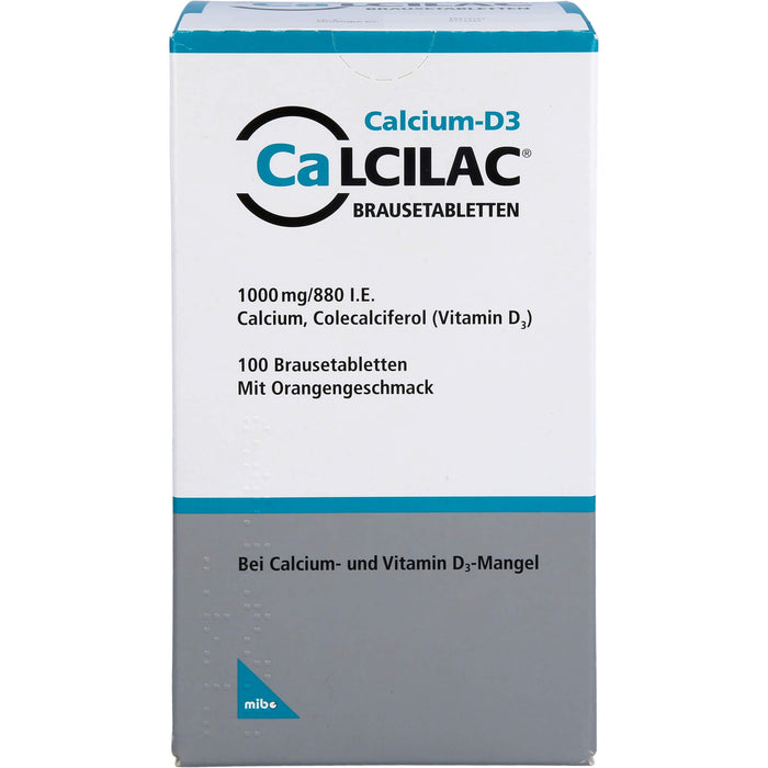 Calcilac Brausetabletten, 100 pc Tablettes