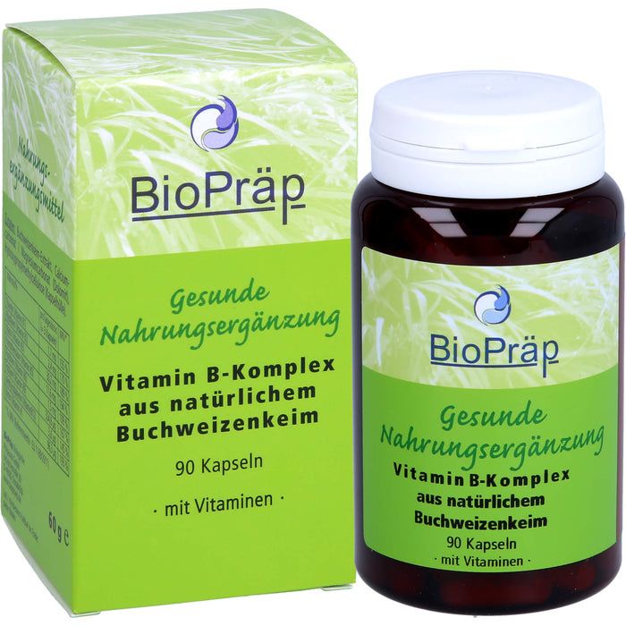 Vitamin B-Komplex Natürliche Kapseln, 90 St KAP