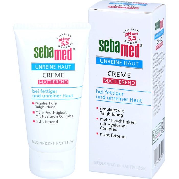 sebamed Unreine Haut mattierende Creme, 50 ml Cream