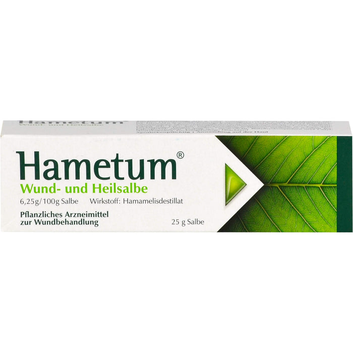 Hametum Wund- und Heilsalbe, 25 g Onguent