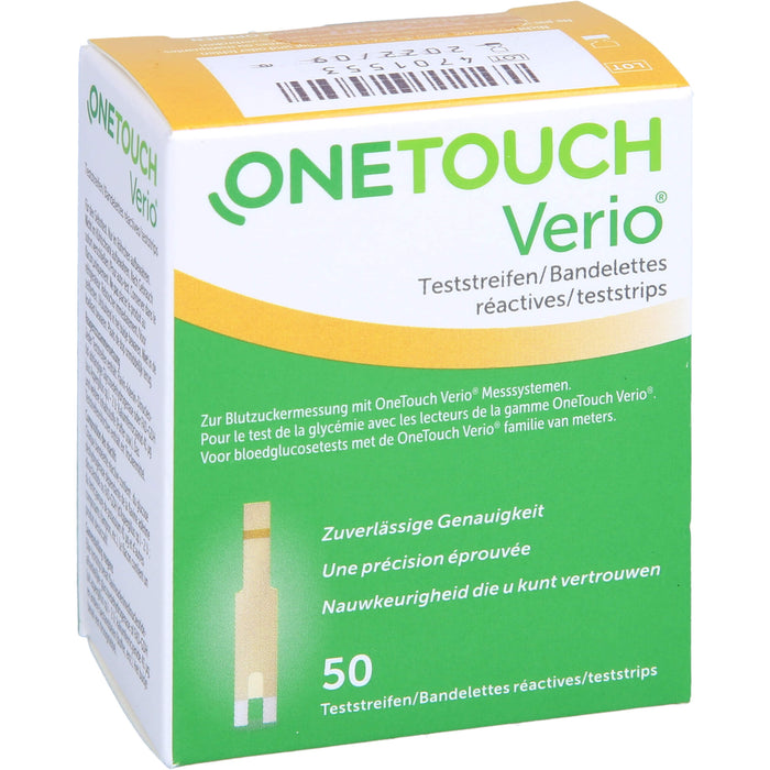 One Touch Verio Medi-Spezial Teststreifen, 50 St TTR