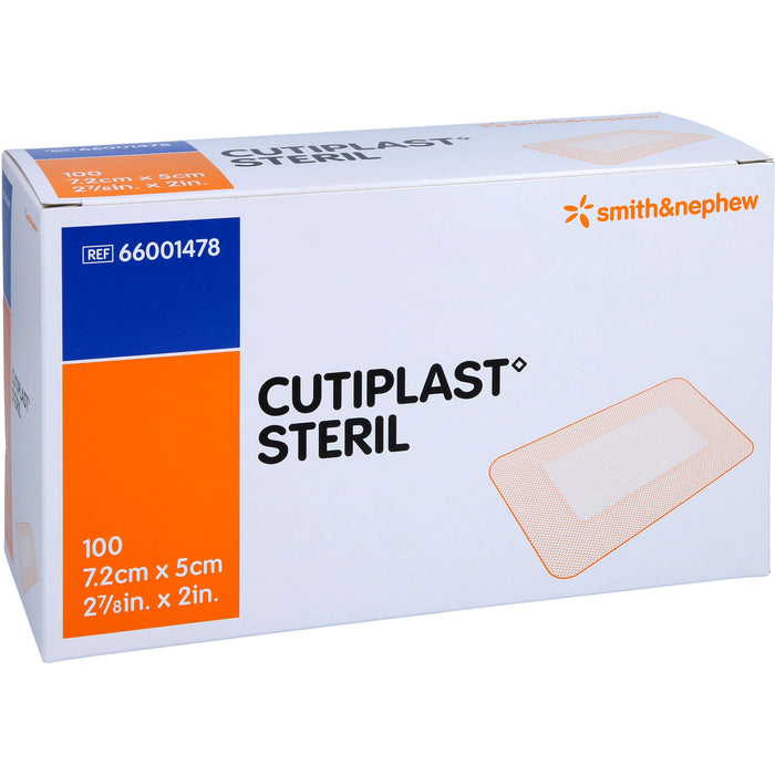 CUTIPLAST steriler Wundverband 7,2cmx5cm, 100 St VER