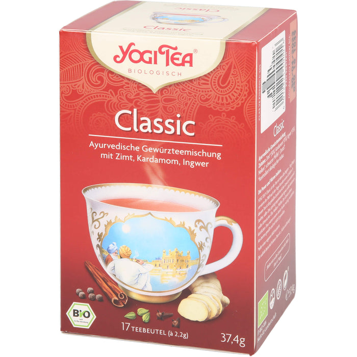 Yogi Tea Classic Bio Teebeutel, 17 pcs. Filter bag