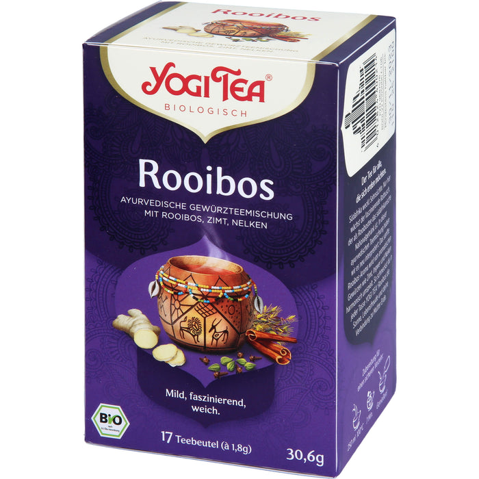 Yogi Tea Rooibos Bio, 17X1.8 g FBE