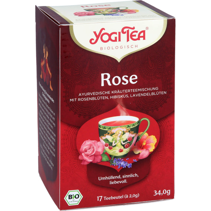 YOGI TEA ROSE BIO, 17X2.0 g FBE