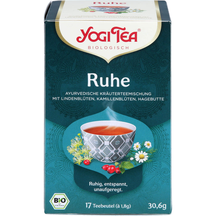 YOGI TEA Ruhe ayurvedische Kräuterteemischung, 17 pcs. Filter bag