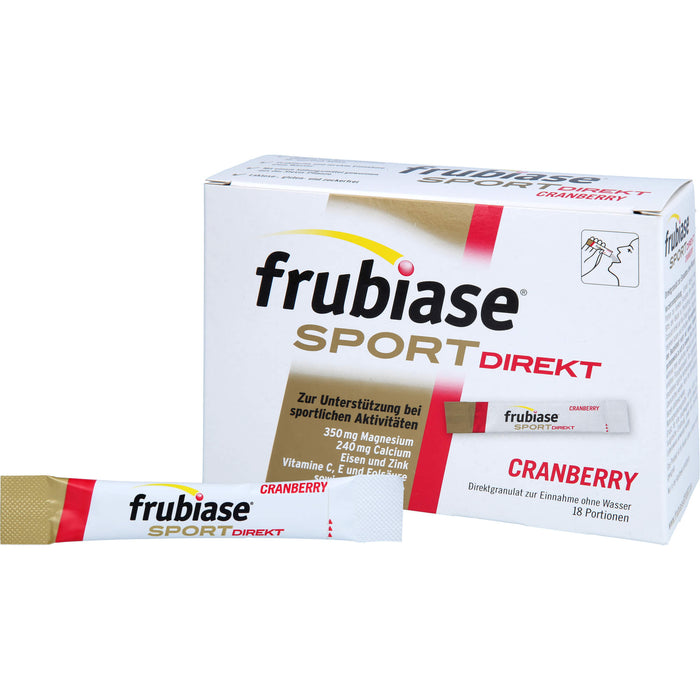 frubiase Sport direkt Cranberry, 18 St. Beutel