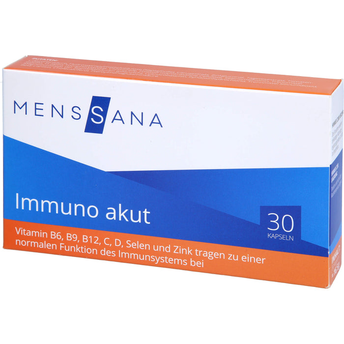 Immuno akut MensSana, 30 St KAP