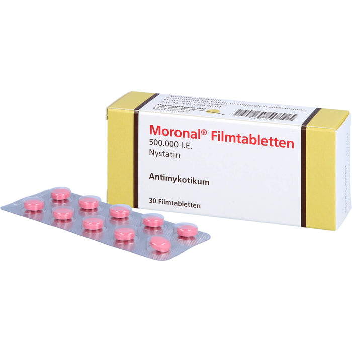 Dermapharm Moronal Filmtabletten Antimykotikum, 30 pcs. Tablets