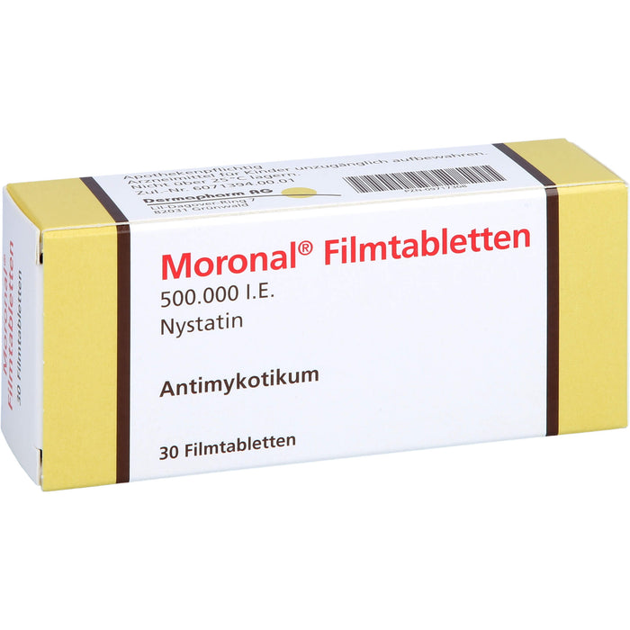 Dermapharm Moronal Filmtabletten Antimykotikum, 30 pcs. Tablets