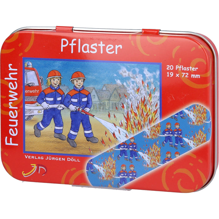 KINDERPFLASTER FEUERWEHR - BRIEFCHEN, 20 pc Pansement