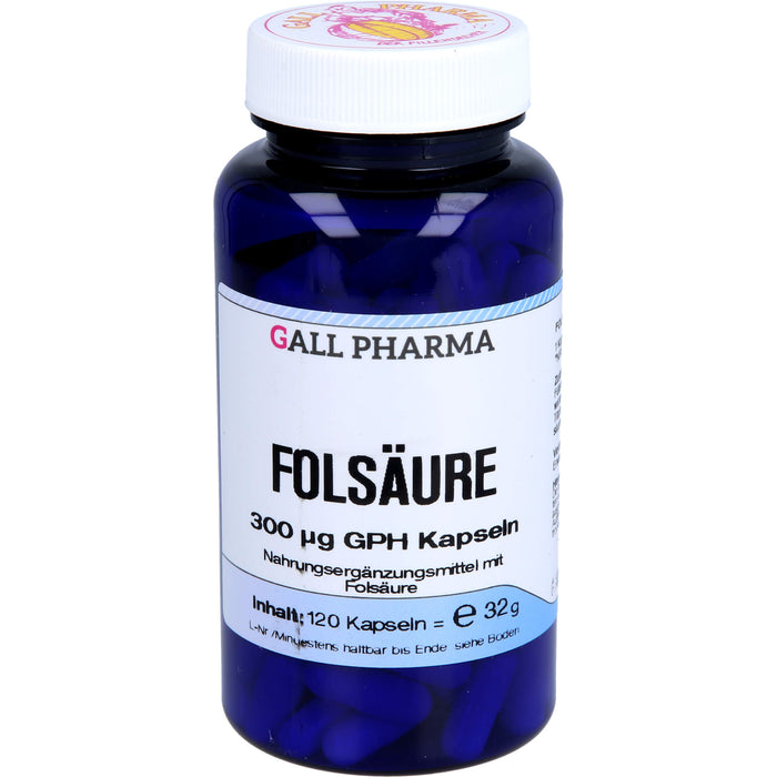 GALL PHARMA Folsäure 300µg GPH Kapseln, 120 St. Kapseln