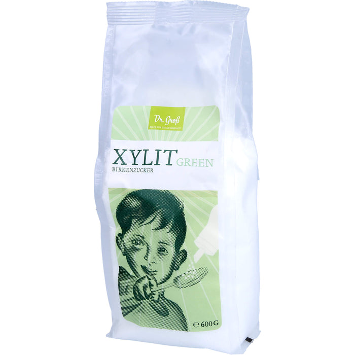 Dr. Groß Xylit green Birkenzucker, 600 g Poudre